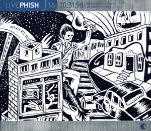 Live Phish 16 - 10.31.98 Thomas  Mack Center , Las Vegas, NV (cover)